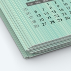 Calendrier photo une page XL - Papier épais rigide 400 g/m2