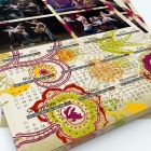 Calendrier photo une page - Grille calendaire personnalisable