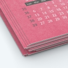 Calendrier photo une page XL - Papier épais rigide 400 g/m2