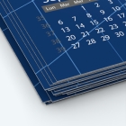 Calendrier photo une page - Papier épais rigide 400 g/m2
