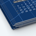 Calendrier photo une page XL - Papier épais rigide 400 g/m2