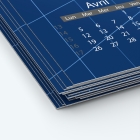 Calendrier photo deux pages XL - Papier épais rigide 400 g/m2