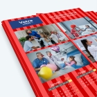 Calendrier photo une page XL - Nombre de photos, logos et texte illimité