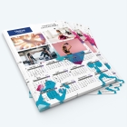 Calendrier photo une page - Minimum de commande : 25 exemplaires