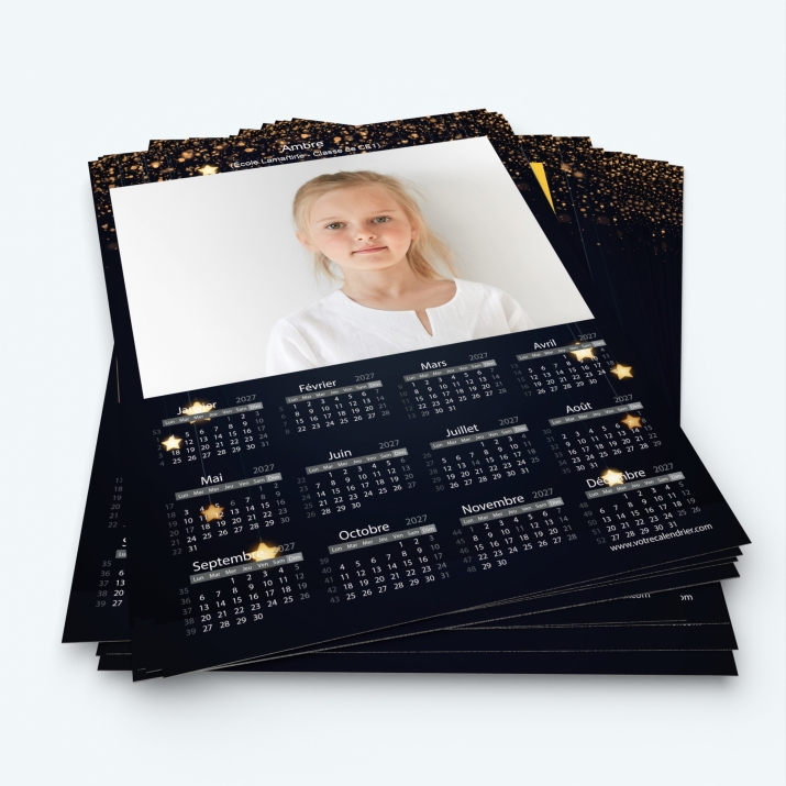 Pack multi calendriers - Minimum de commande 20 exemplaires