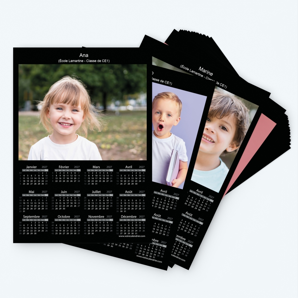 Pack multi calendriers