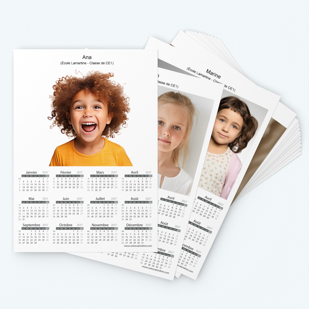 Pack multi calendriers