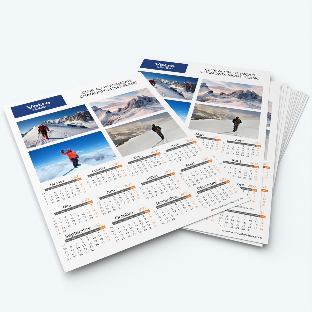 Pack multi calendriers - Une ou plusieurs photos pour chaque enfant