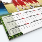 Calendrier photo Maillot de Football - Grille calendaire personnalisable
