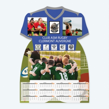 Calendrier photo Maillot de Rugby