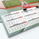 Calendrier photo Maillot de Judo - Grille calendaire personnalisable