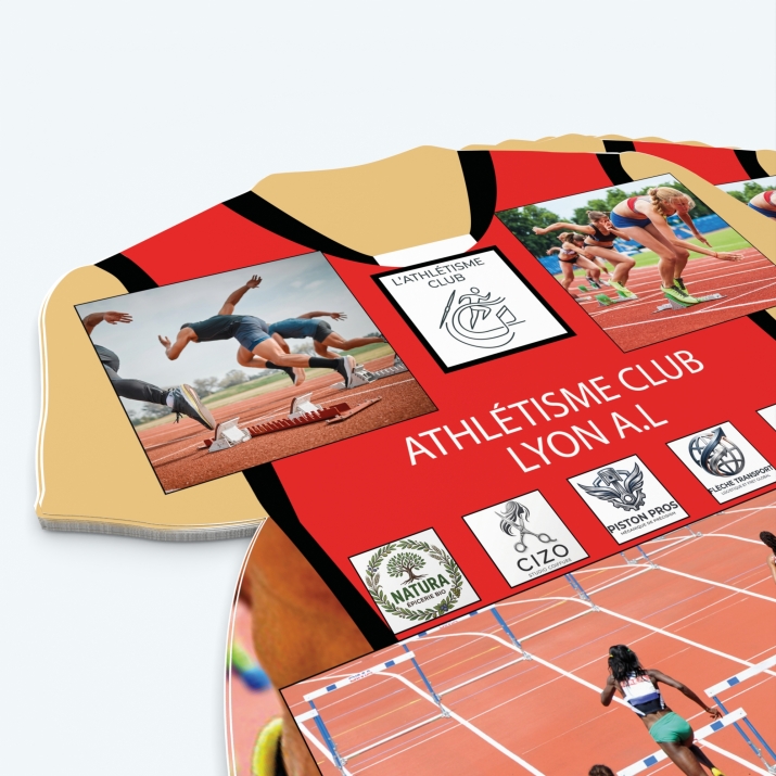 Calendrier photo Maillot Athlétisme - Maillots à vos couleurs
