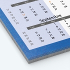 Calendrier photo Maillot Tennis de table - Papier épais rigide 400 g/m2