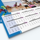 Calendrier photo Maillot de Volley - Grille calendaire personnalisable