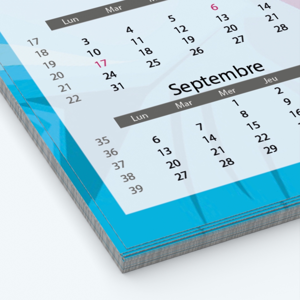 Calendrier photo Maillot de Danse - Papier épais rigide 400 g/m2