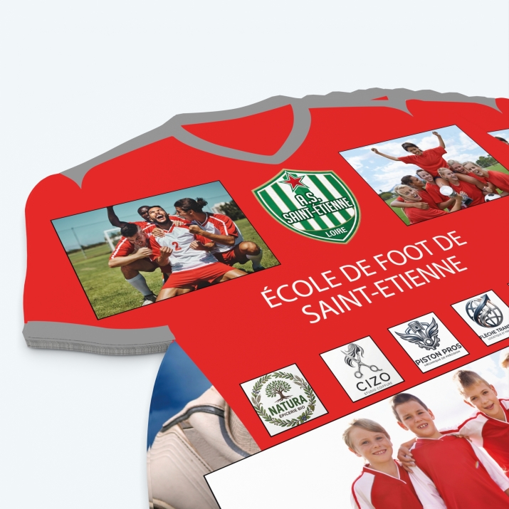 Calendrier photo Maillot de Football - Maillots à vos couleurs