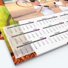 Calendrier photo Maillot de Tennis - Grille calendaire personnalisable