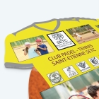 Calendrier photo Maillot de Tennis - Maillots à vos couleurs