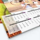 Calendrier photo Maillot de Tennis - Grille calendaire personnalisable