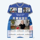 Calendrier photo Maillot Tennis de table