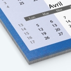 Calendrier photo Maillot Tennis de table - Papier épais rigide 400 g/m2