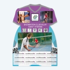 Calendrier photo Maillot de Badminton