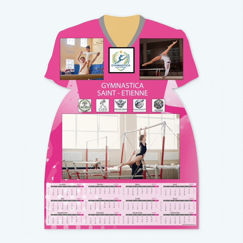 Calendrier photo Maillot de Gym