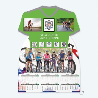 Calendrier photo Maillot de Vélo