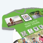 Calendrier photo Maillot de Vélo - Maillots à vos couleurs