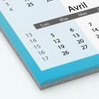 Calendrier photo Maillot de Badminton - Papier épais rigide 400 g/m2