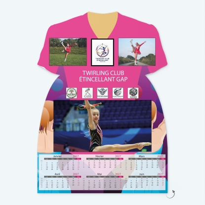 Calendrier photo Maillot de Danse