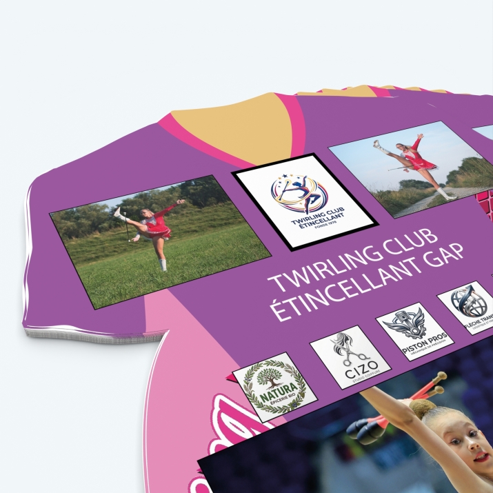 Calendrier photo Maillot de Twirling - Maillots à vos couleurs