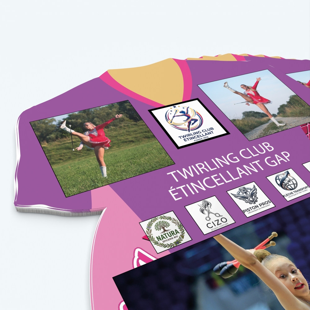 Calendrier photo Maillot de Twirling - Maillots à vos couleurs