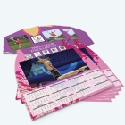 Calendrier photo Maillot de Twirling - Minimum de commande : 25 exemplaires