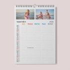 Calendrier photo familial