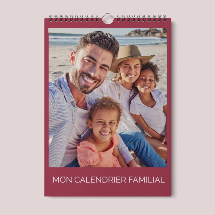 Calendrier photo familial