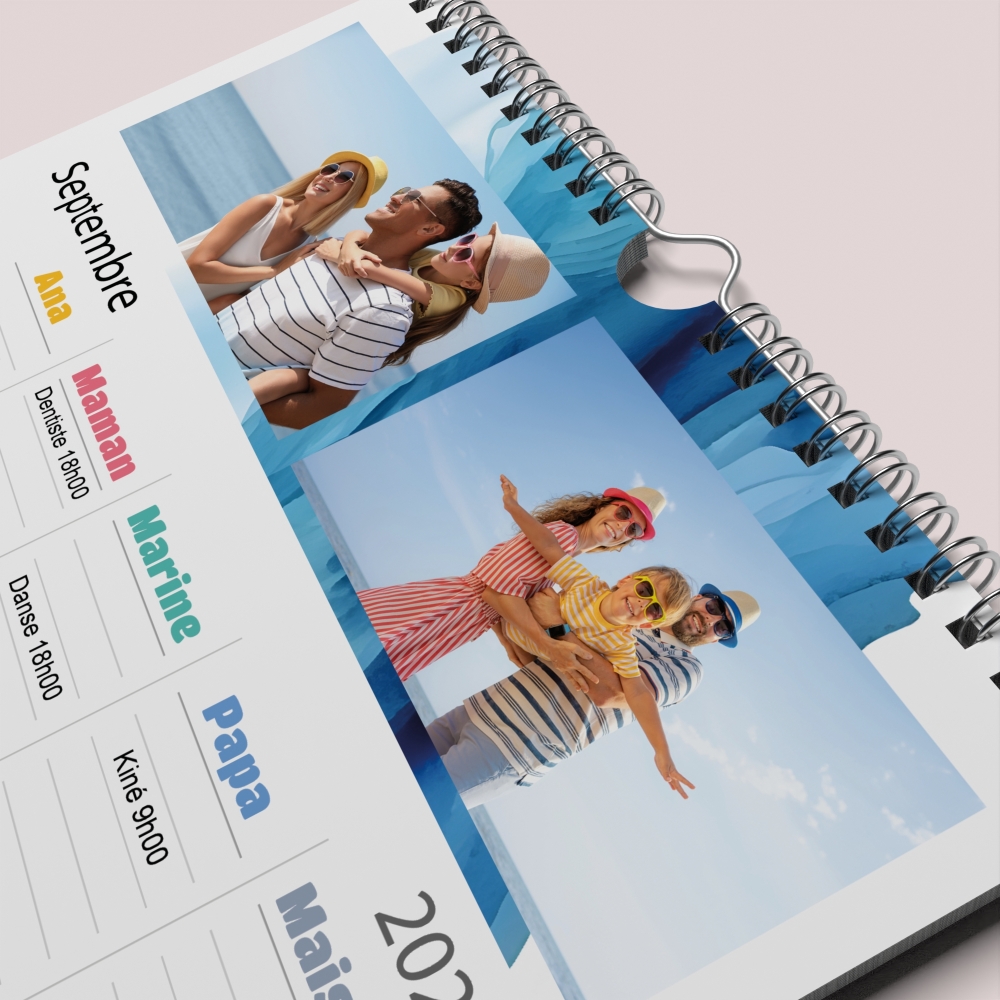 Calendrier photo familial