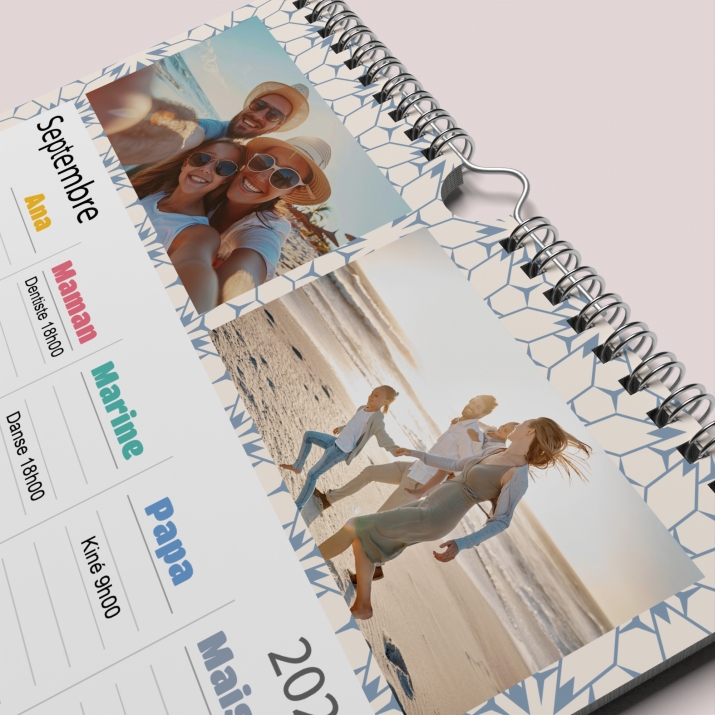Calendrier photo familial