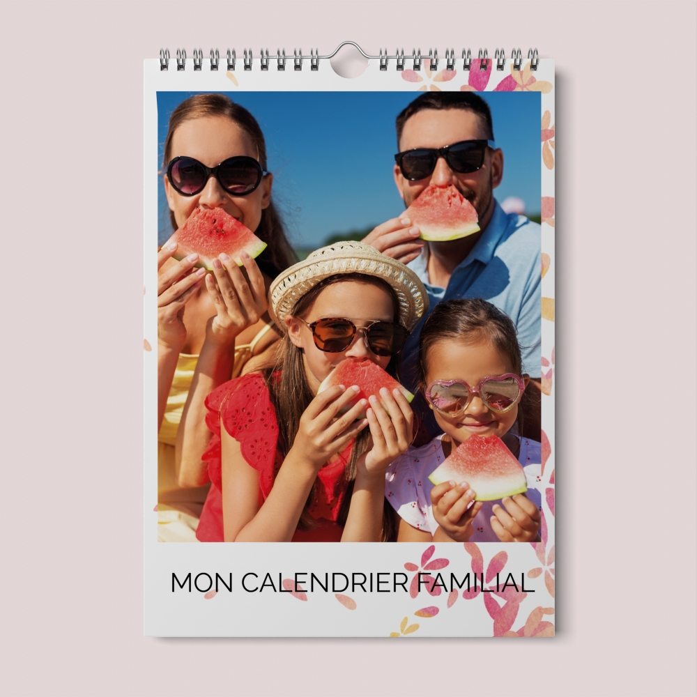 Calendrier photo familial