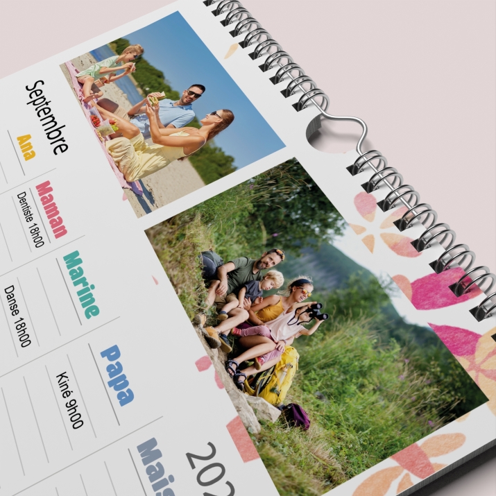 Calendrier photo familial