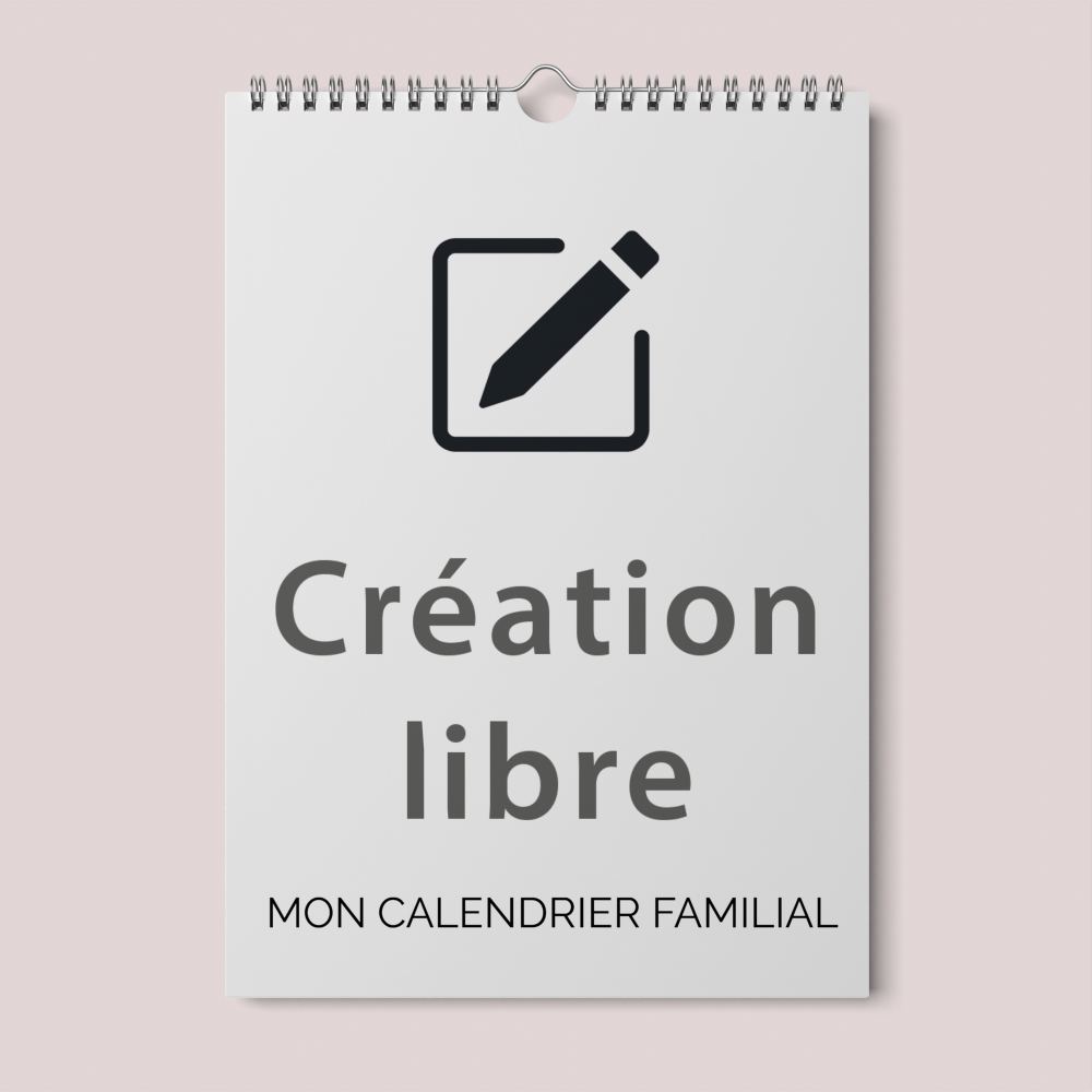 Calendrier photo familial
