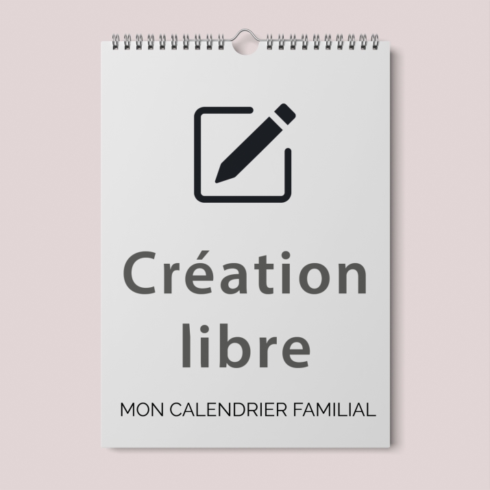 Calendrier photo familial
