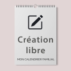 Calendrier photo familial