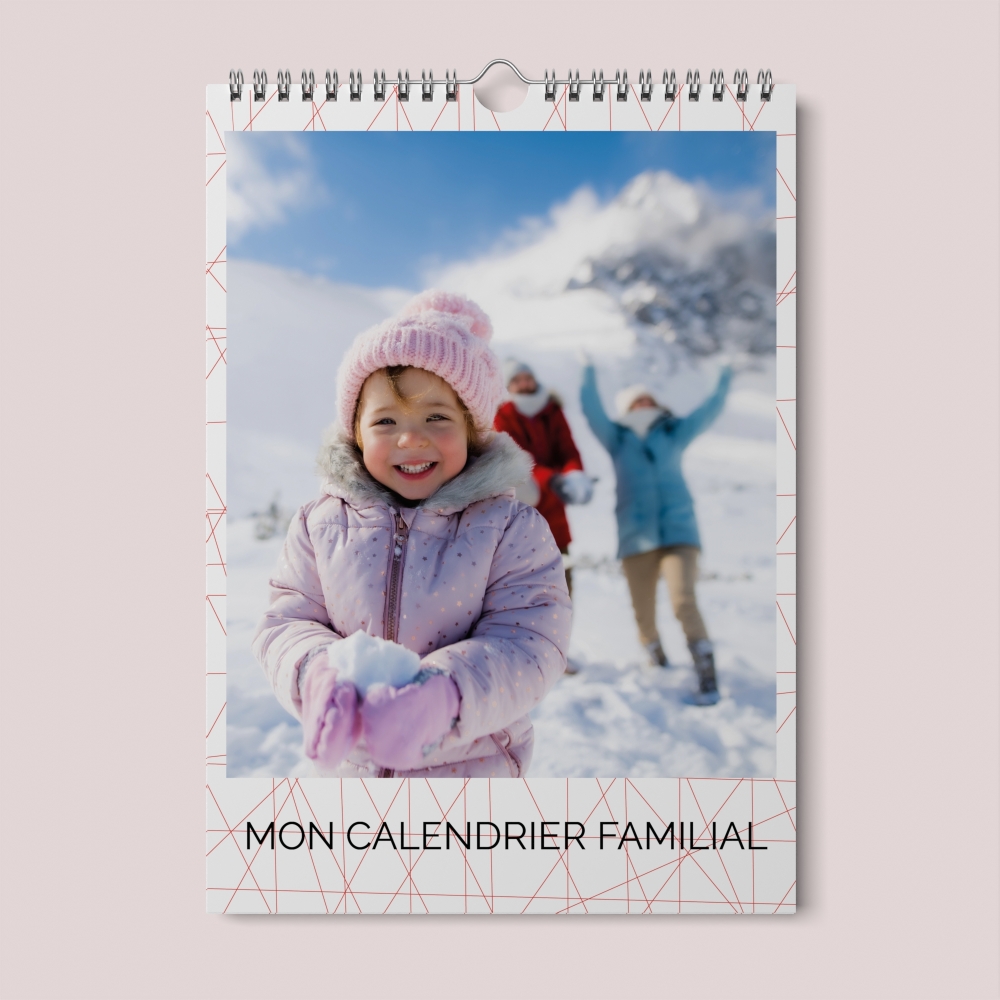 Calendrier photo familial