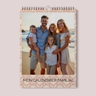 Calendrier photo familial