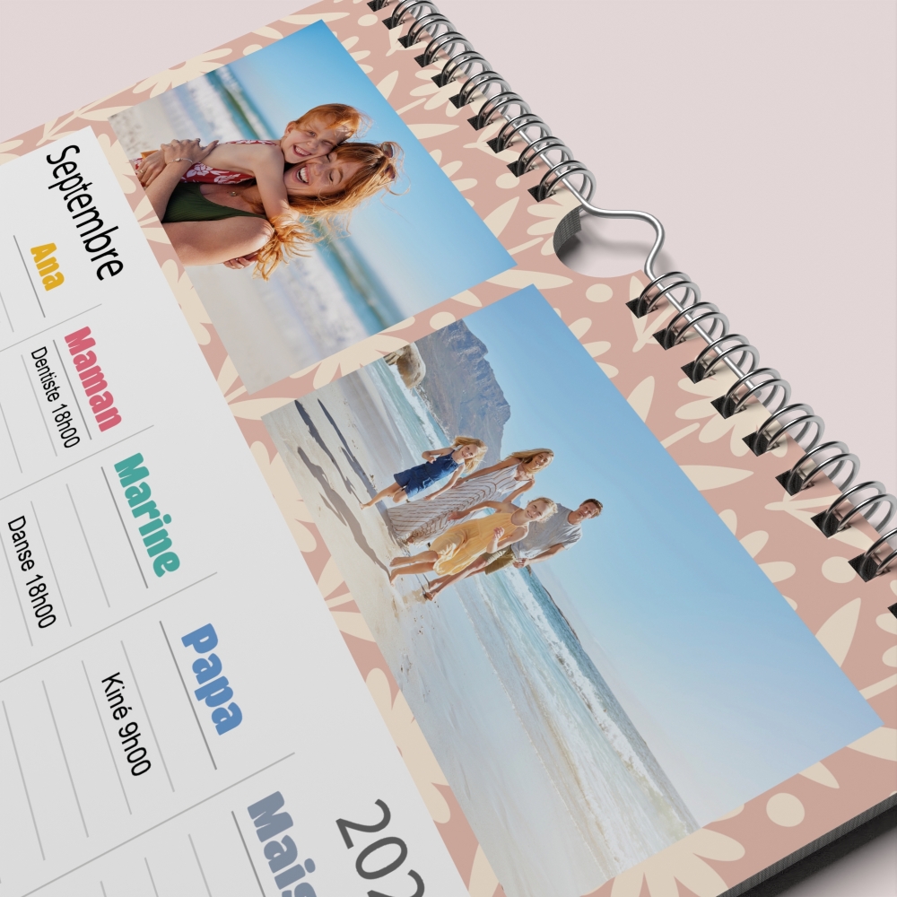 Calendrier photo familial