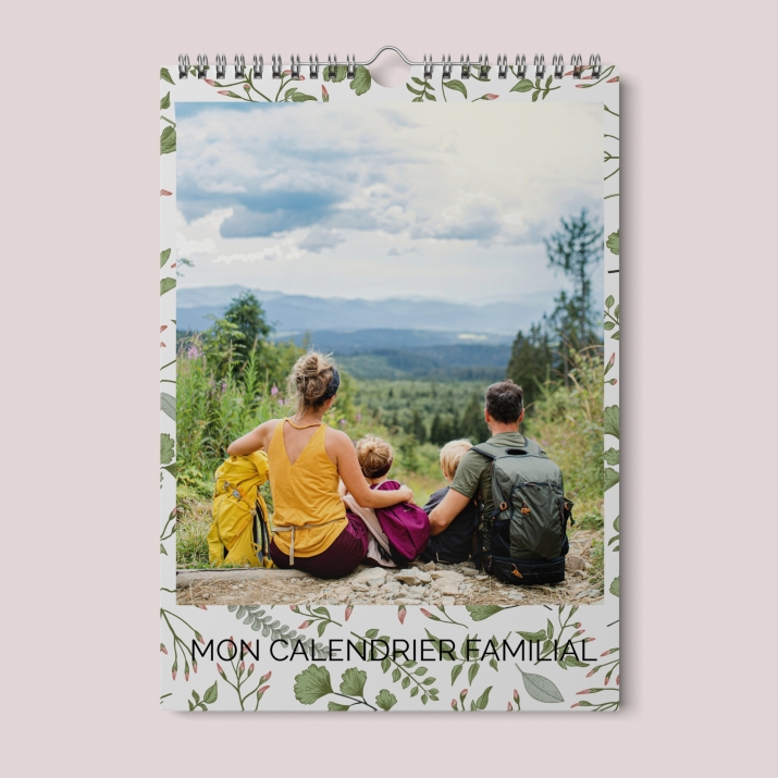 Calendrier photo familial