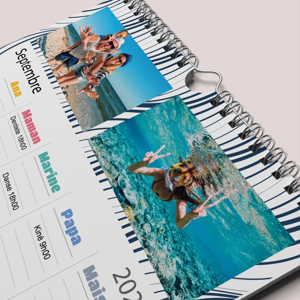 Calendrier photo familial
