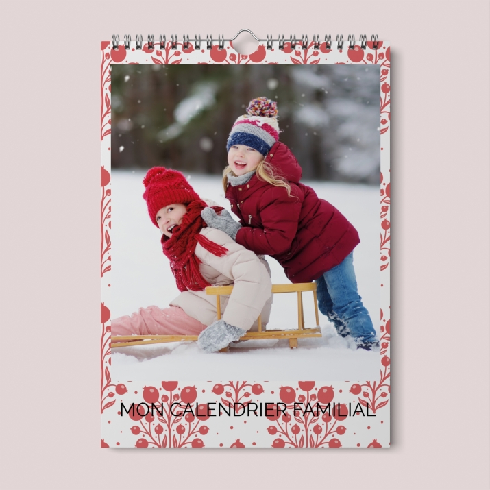 Calendrier photo familial