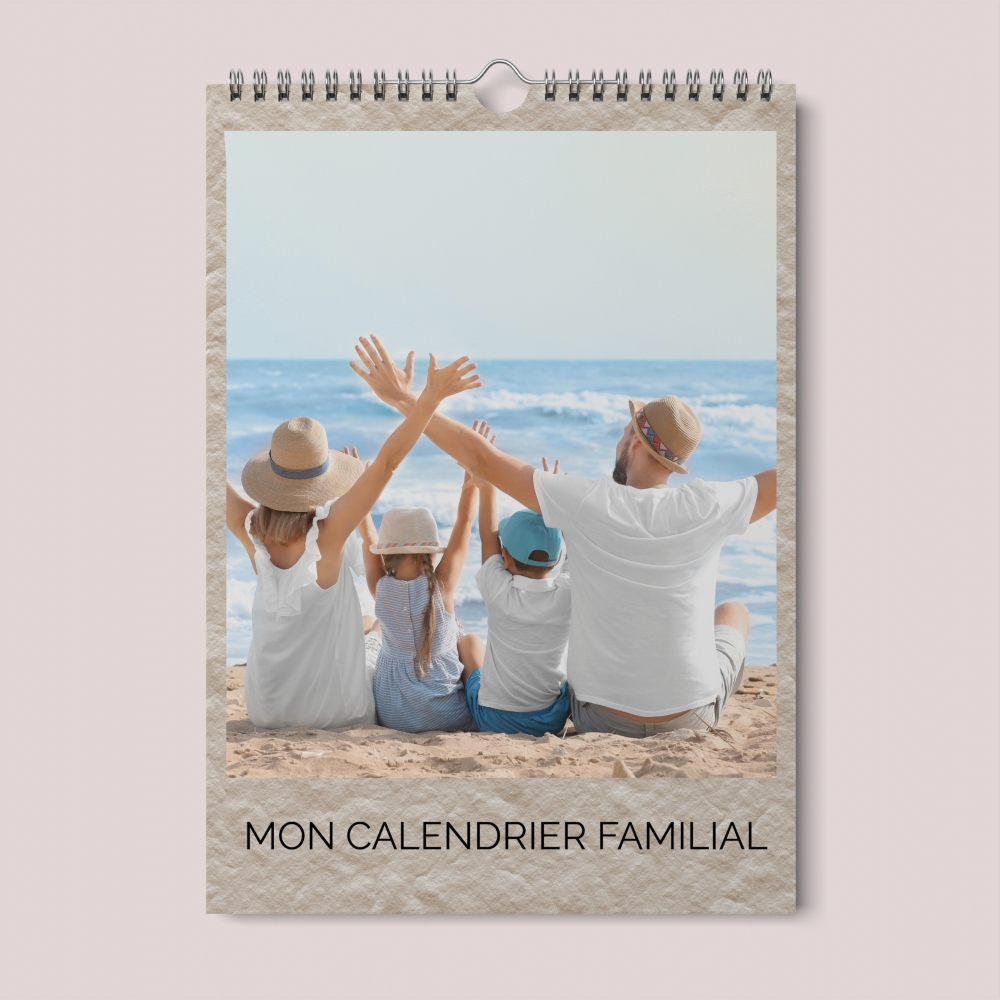 Calendrier photo familial